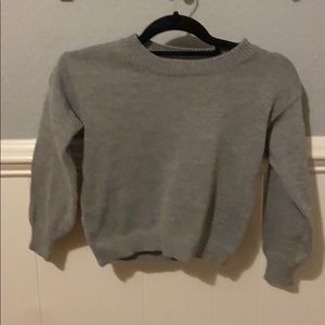 Grey, blue, and black SHEIN sweaters (3)